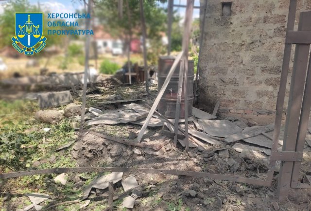 Окупанти вчергове обстріляли Херсонщину, є загибла та травмована - розпочато розслідування