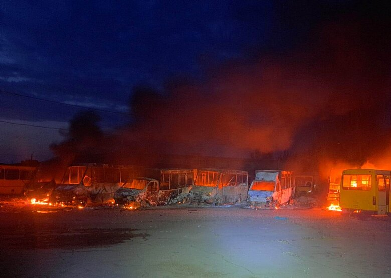 Наслідки чергової масованої атаки ворога на Херсонщину 03