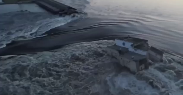 6 червня о 2:54 ранку норвезькі сейсмологи зафіксували вибух в місці Каховської ГЕС