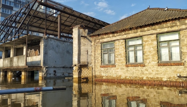 На Херсонщині середній рівень води - 93 сантиметри, затоплені 23 населених пунктів