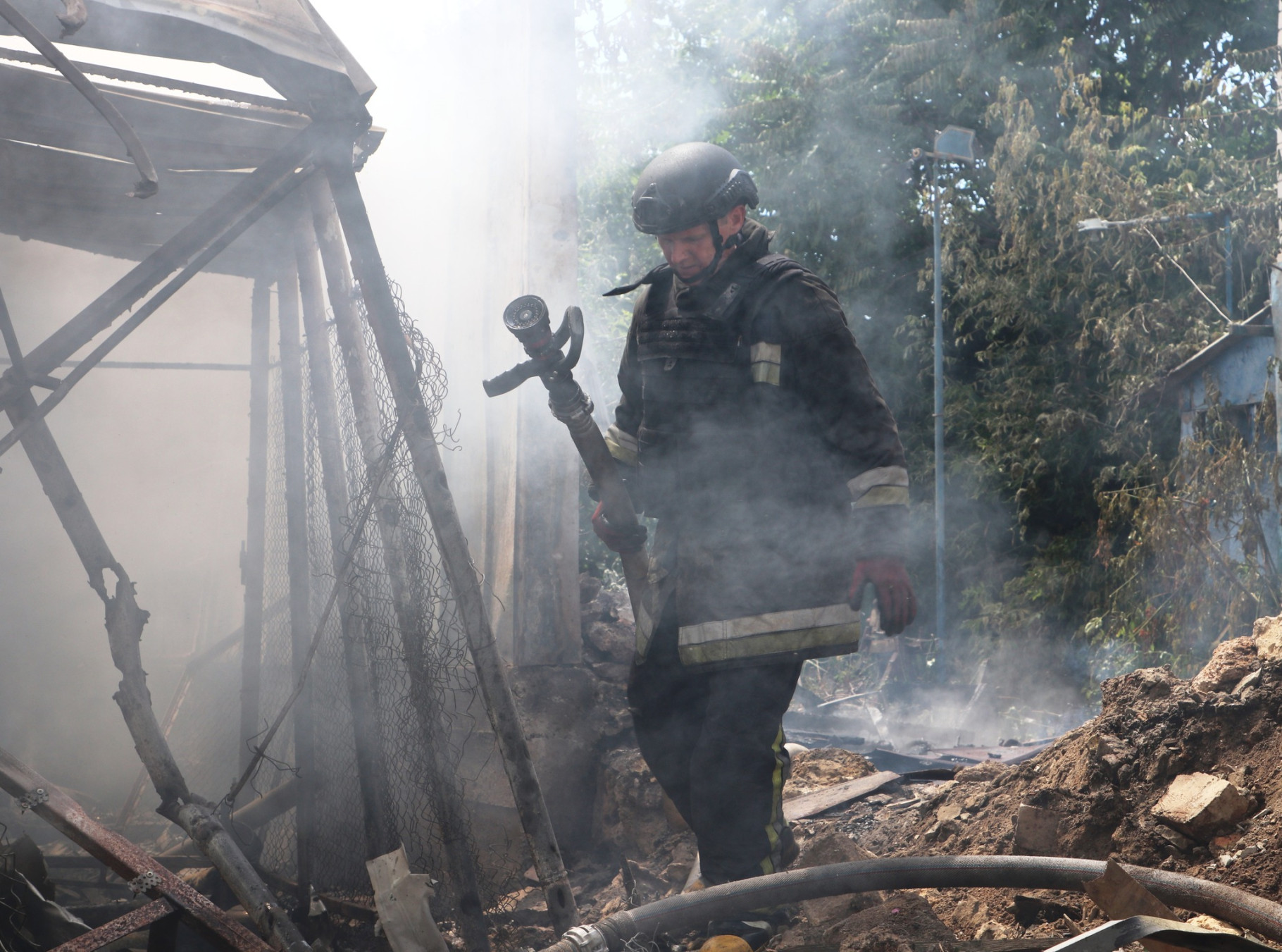 Російські окупаційні війська вчергове атакували Херсон