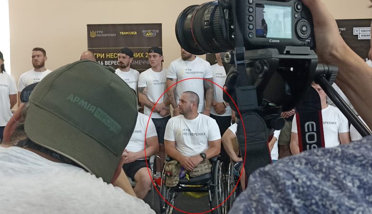 Херсонець бере участь в міжнародних Іграх Нескорених у складі збірної України