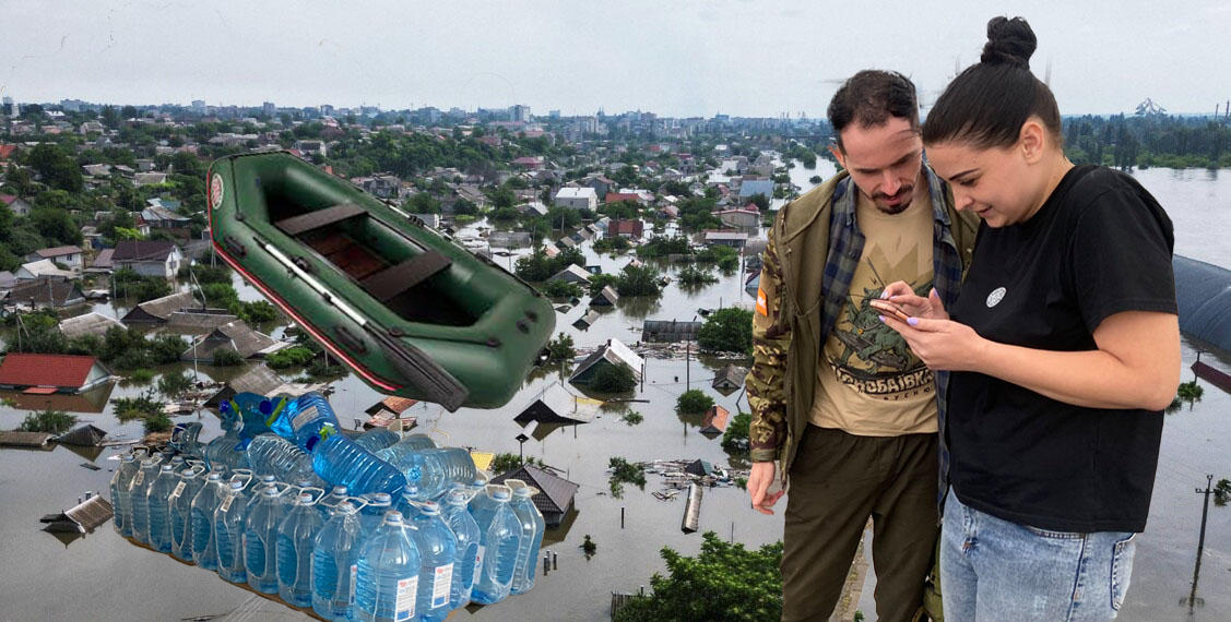 “В Дніпрі зараз нафтопродукти, хімікати, добриво, мертві тіла”: про пекельний тиждень волонтерів після підриву Каховської ГЕС і нові виклики