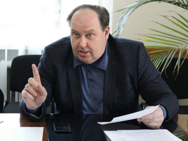 Колаборант Булюк розлучається з якоюсь жінкою
