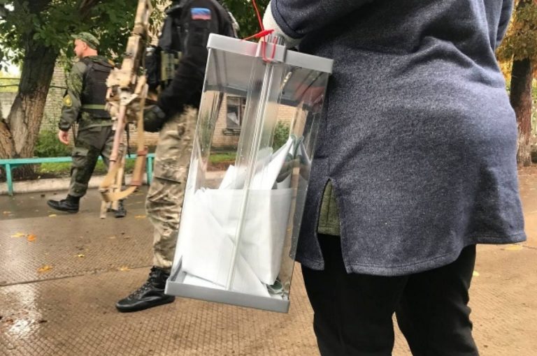 На окупованій частині Херсонщини загарбницькі вибори проводитимуть протягом трьох днів