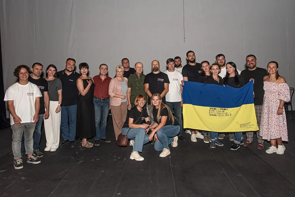 Херсонський театр показав виставу про окупацію в чотирьох містах