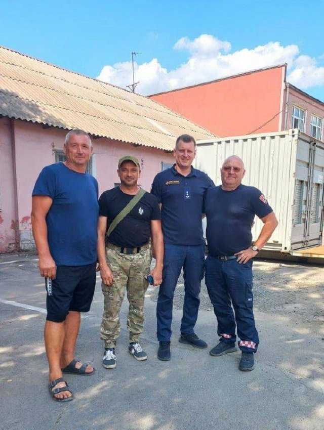 Тягинські рятувальник отримали спорядження від благодійників