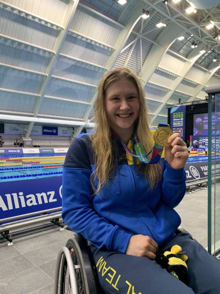 Херсонка встановила світовий рекорд на чемпіонаті світу з параплавання у Манчестері