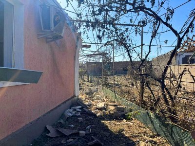 Поліція Херсонщини працює на місцях обстрілів Поліція Херсонщини працює на місцях обстрілів