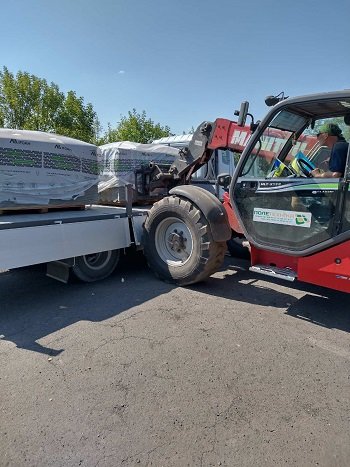 В Кочубеївську громаду приїхала чергова партія допомоги для постраждалих
