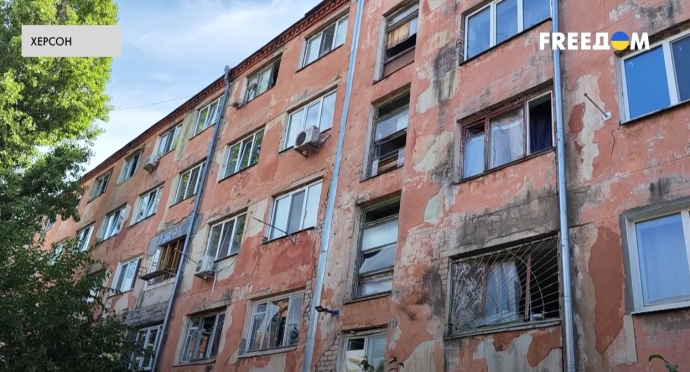 Нічний обстріл Херсона: наслідки атаки та дані очевидців