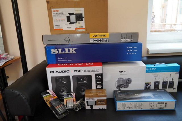 ХДУ отримав першу партію сучасної техніки за проєктом USAID