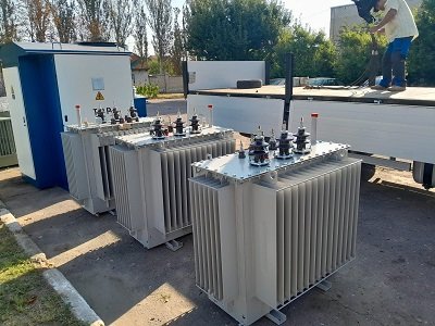 До Херсона привезли трансформатори, закуплені за благодійні кошти