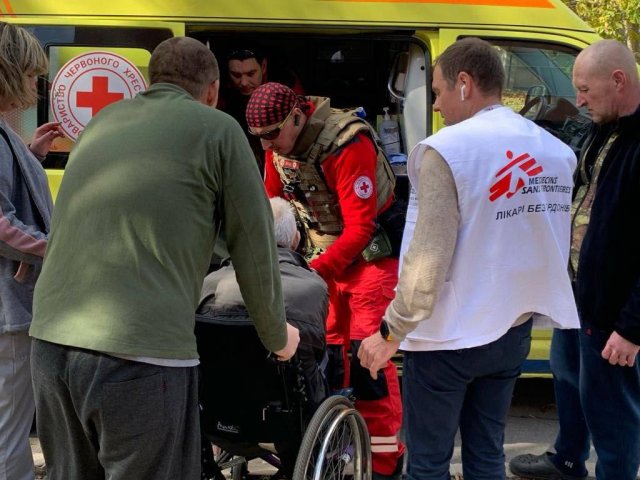 На Херсонщині відбулася медична евакуація