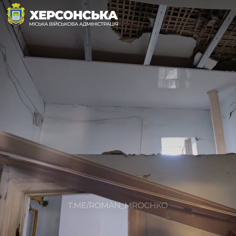Унаслідок обстрілу Херсону 27 жовтня пошкоджено приміщення територіального центру соціального обслуговування населення 06 Унаслідок обстрілу Херсону 27 жовтня пошкоджено приміщення територіального центру соціального обслуговування населення 06