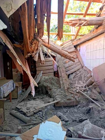 Внаслідок обстрілу КАБами у Козацькому пошкоджено 20 житлових будинків Внаслідок обстрілу КАБами у Козацькому пошкоджено 20 житлових будинків