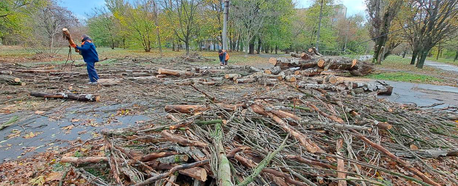 У Херсоні через негоду обмежений рух транспорту