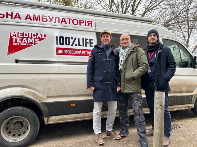 На Херсонщині працює мобільна амбулаторія.