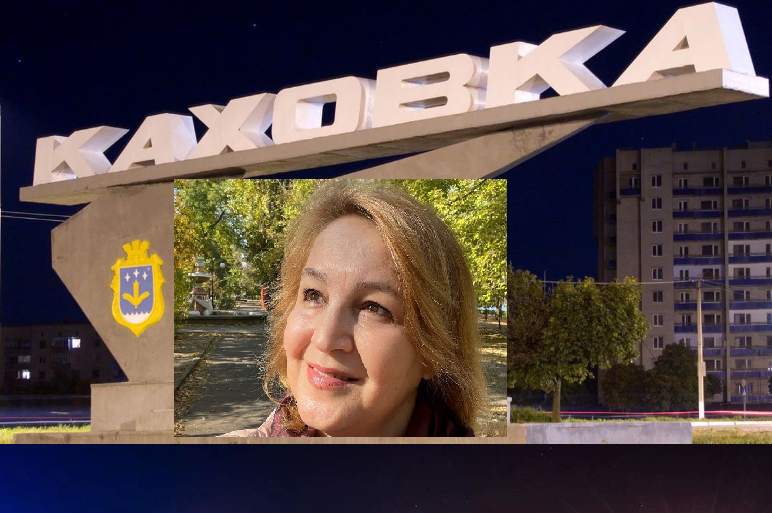 Зрадниця Ірина Махньова: окупанти перетворили Каховку на смітник