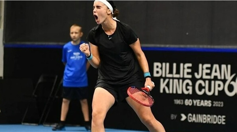 Тенісистка з Нової Каховки зробила вирішальний внесок у перемогу України над Нідерландами