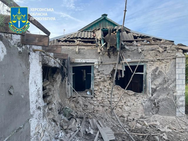 Двоє цивільних отримали поранення внаслідок чергового обстрілу Дар'ївської громади на Херсонщині – розпочато розслідування