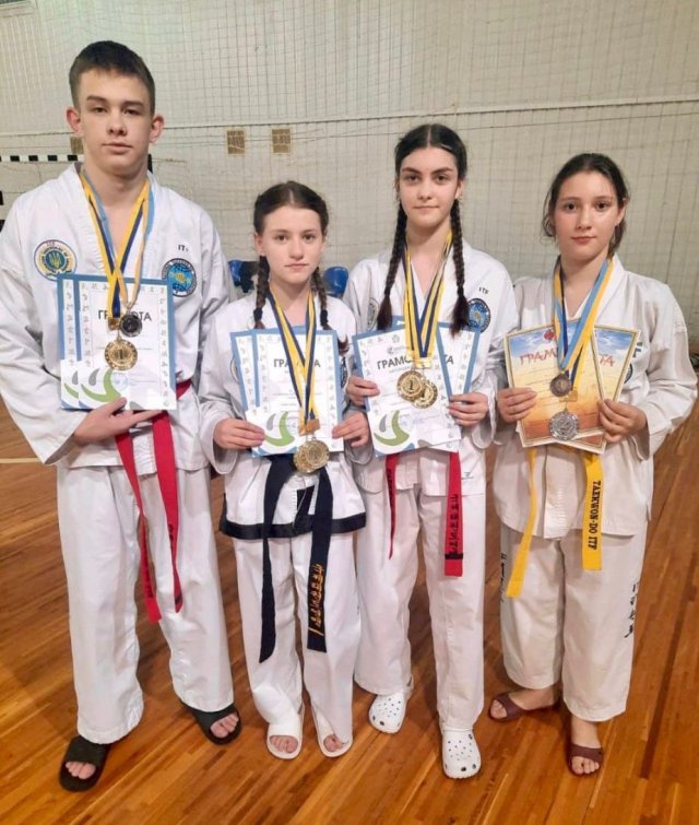 Спортсмени Херсонщини посіли призові місця на Відкритому кубку з таеквон-до