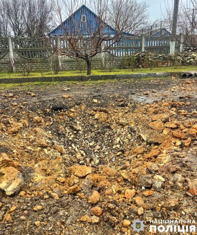 На Херсонщині поліція документує наслідки обстрілів армією рф житлової інфраструктури