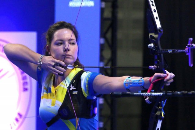 Херсонка Анастасія Павлова здобула золото та срібло на чемпіонаті Європи зі стрільби з лука в приміщенні