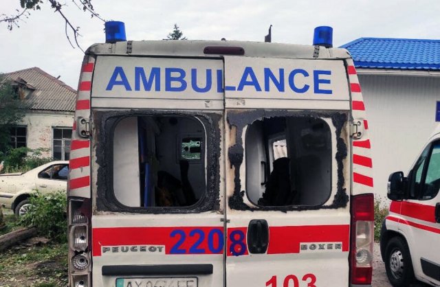 Російська армія атакувала бригаду “швидкої” на Херсонщині