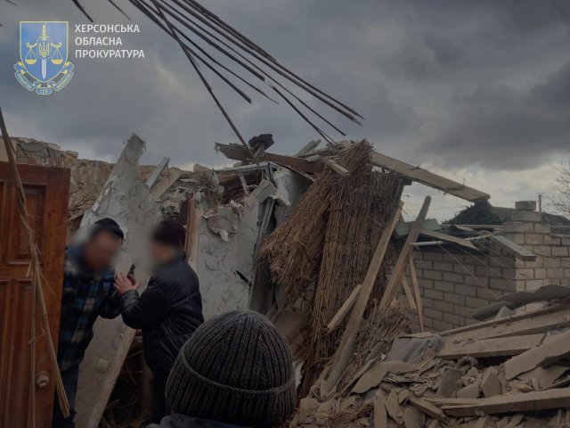Унаслідок чергової російської атаки на Херсонщину постраждали цивільні - розпочато розслідування