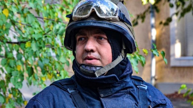 "Щороку ліквідовував сотні пожеж, врятував десятки людей". Історія командира відділення ДСНС з Херсонщини