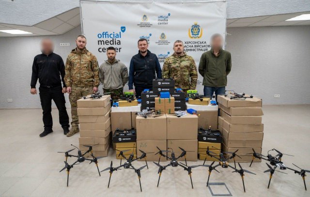Підрозділи БПЛА нацполіції та морської піхоти отримали 111 FPV-дронів
