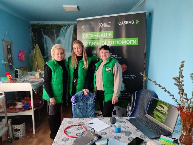 Більш ніж півсотні жителів Херсонщини отримали медичні консультації від мобільної бригади лікарів