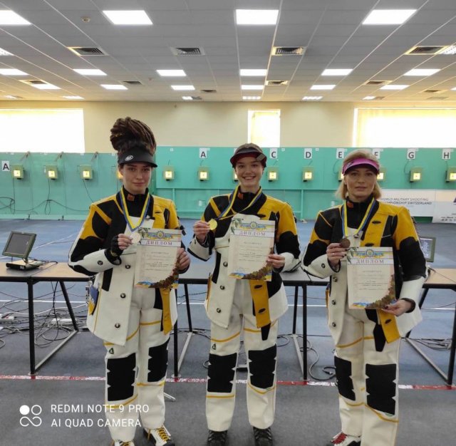 «Бронзу» на чемпіонаті України з кулькової стрільби здобула херсонська спортсменка