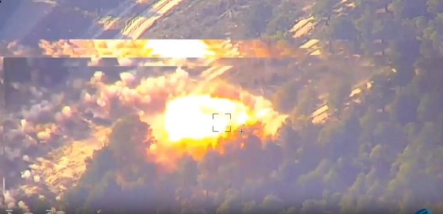 Ураження російського розрахунку розвідувального БпЛА "Орлан" на Херсонщині