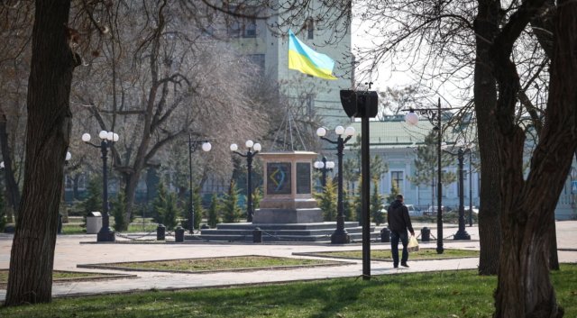 Херсон на початку весни 2024