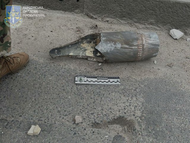 Правоохоронці зафіксували наслідки чергових ворожих обстрілів Херсонщини