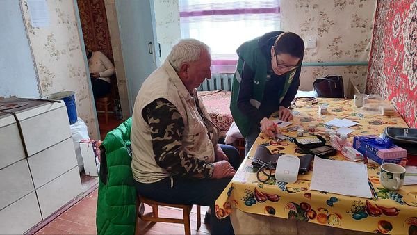 Майже сотня жителів Херсонщини отримали медичні консультації від мобільної бригади лікарів