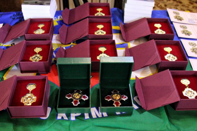 Оборонці Херсонщини отримали нагороди Православної церкви України