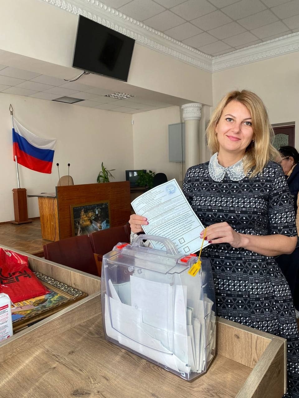 На Херсонщині перша гауляйтерка Скадовська Людмила Хотієнко отримала заочно 7 років тюрми з конфіскацією майна