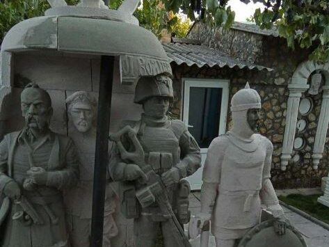 На Херсонщині показали меморіал на честь українських захисників