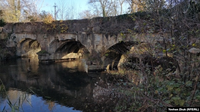 Акведук на річці Чорна, Крим, 2020 рік