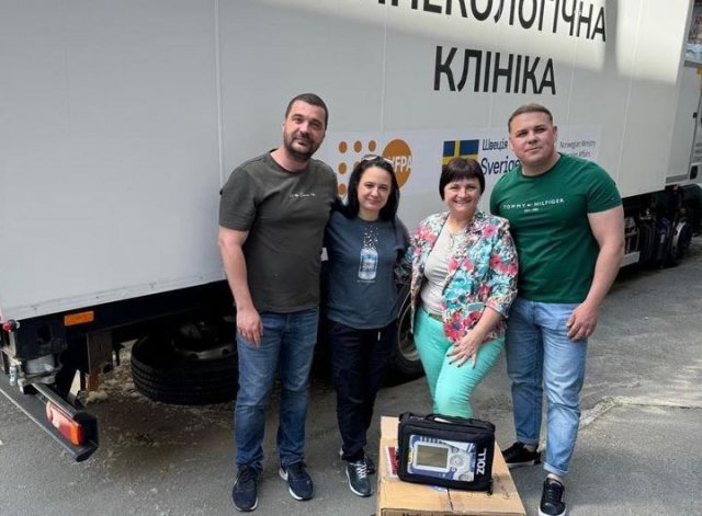 Херсонський перинатальний центр отримав сучасний апарат штучної вентиляції легенів