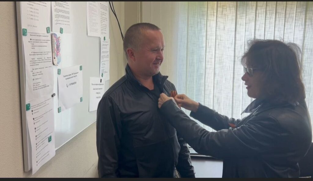 Роман Лежев 2024 рік квітень фото з окупаційних пабліків