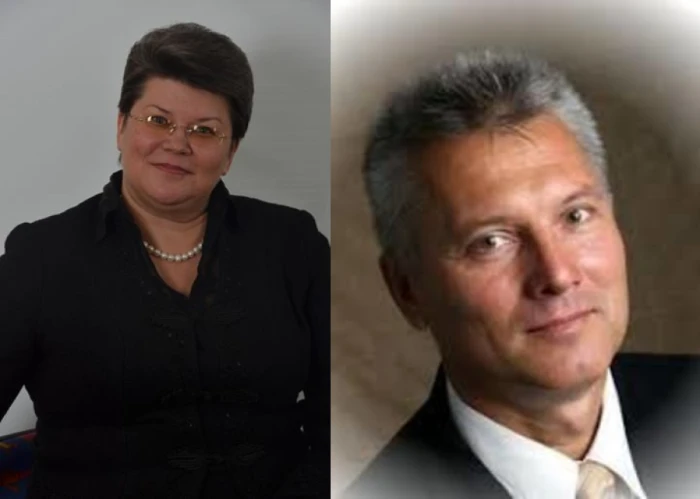 Олена та Ігор Полєвікови. Фото-колаж зроблено зі світлин, які взяті з сайту Миротворець