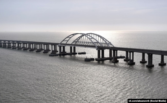 Керченський (Кримський) міст, 23 лютого 2023 року