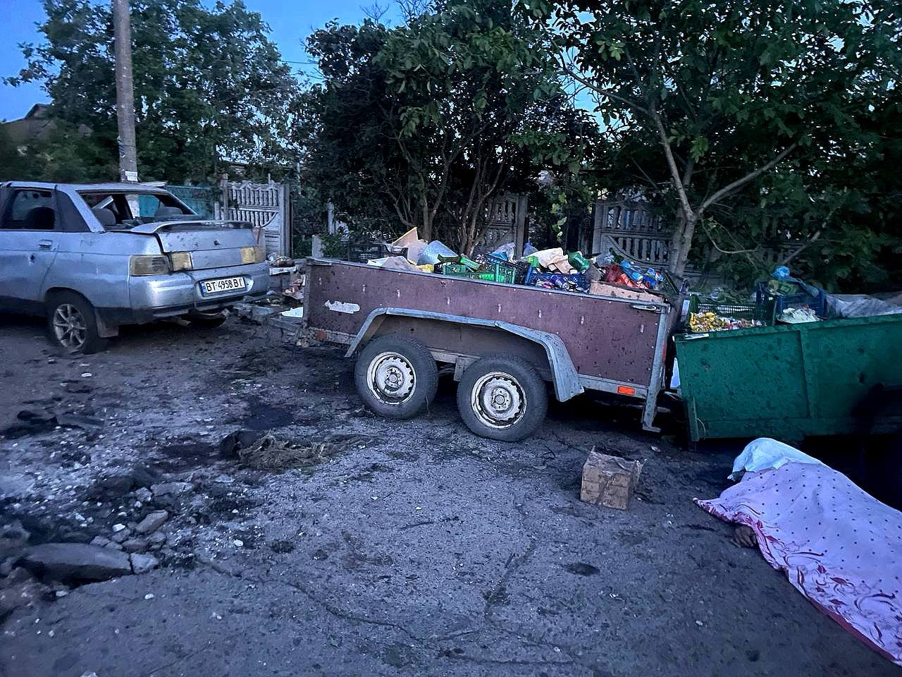 Обстріл Садового на лівобережжі Херсонщини: слідство попередньо встановило причетних до трагедії