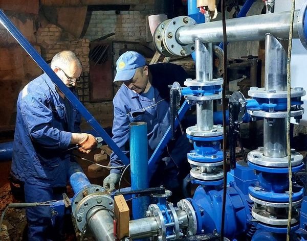 Працівники Херсонського водоканалу виконали низку ремонтних робіт