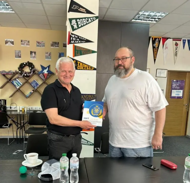 Ректор ХДУ зустрівся з керівництвом Американських рад з міжнародної освіти в Україні