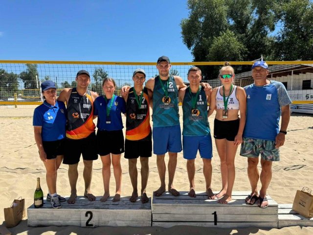 Спортсмени з Херсонщини посіли призові місця на чемпіонаті України з пляжного волейболу